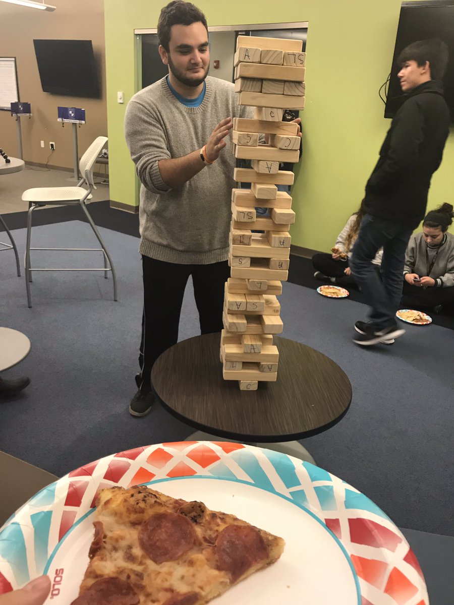 Becker_SGAB's tweet photo. KICKOFF EVENT!! 6-8 in the Leicester Game room! Free pizza and Jenga and $175 worth of Visa Gift Cards! Come on down!! 🍕😊 https://t.co/BxTH5J7gpy