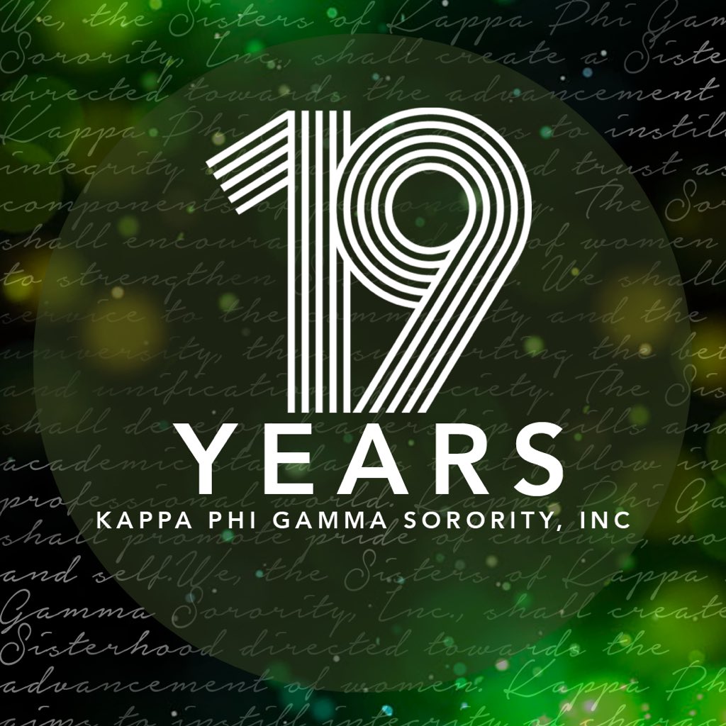 Kappa Phi Gamma tweet media