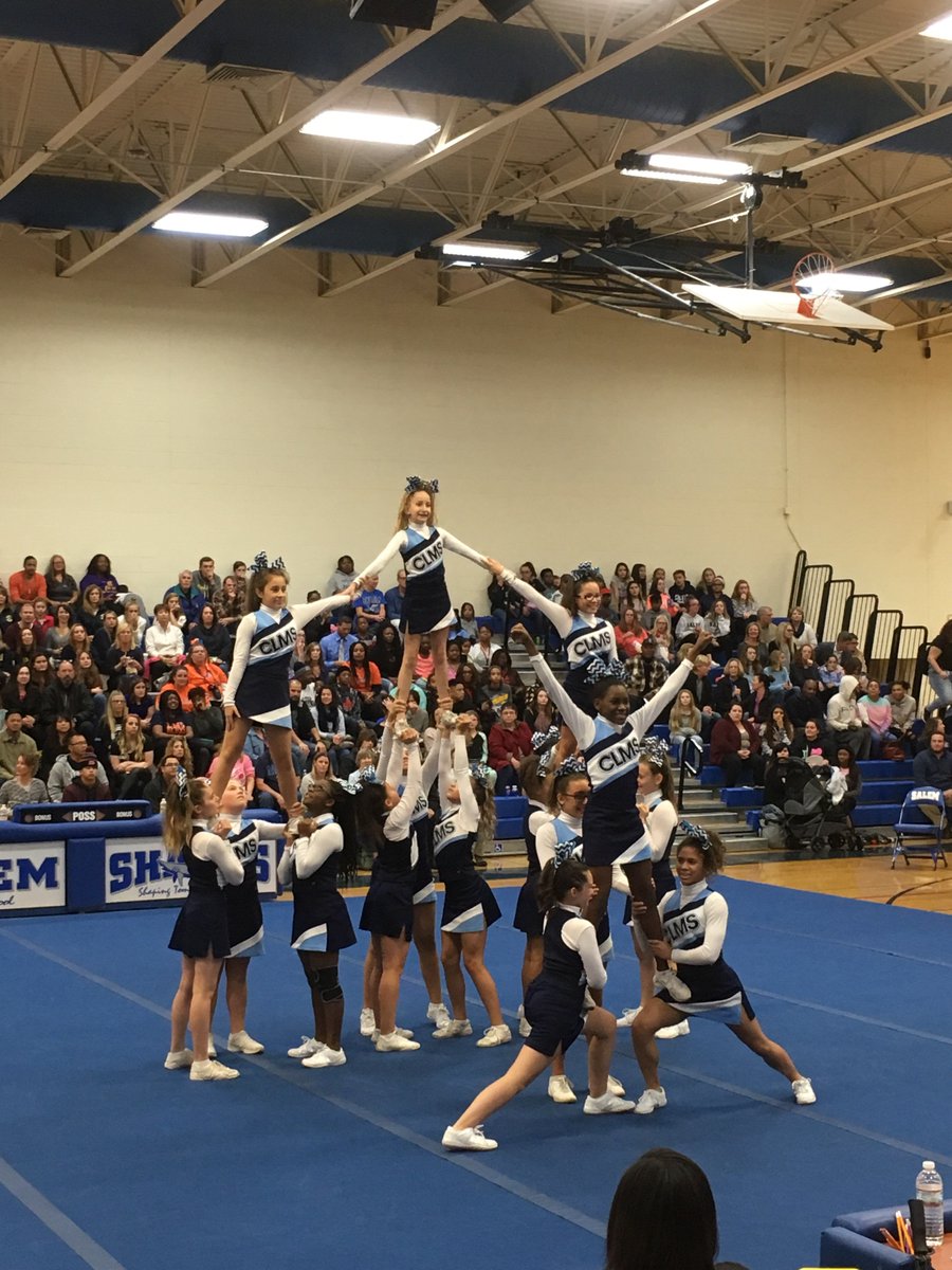 CLMSActivities's tweet photo. The Jets Cheer Squad ROCKS IT at the cheer competition!! https://t.co/LVOCjreA6q