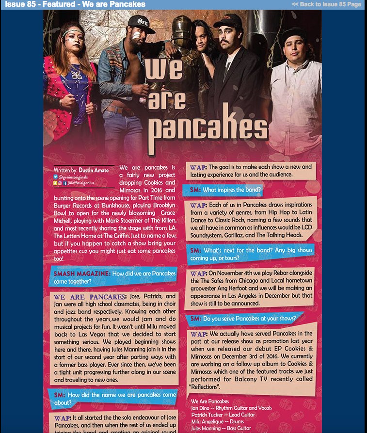 Be sure to catch your favorite Cakes in the latest edition of <a href="/SmashMagazine/">Smash Mag Presents</a> Big thanks to Smash and to <a href="/geniusoriginals/">Official Genius</a> for the love! #aIMHIGH #cookiesandmimosas