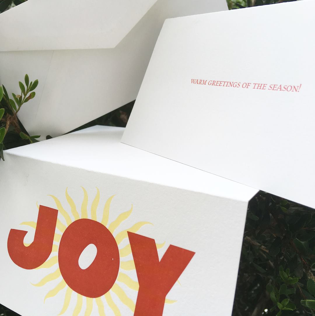 dependablesf's tweet image. Packaged another set of #holidaycards today! Let us know if you’d like to order some of your own. They are $2 each + matching envelopes with no minimum. We’d happily #customdesign something for you as well! Email liz@dependableletterpress.com with your order