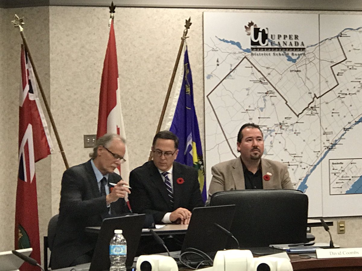 So happy to have Grand Chief <a href="/AbramBenedict/">Abram Benedict</a> here to sign our new tuition agreement between <a href="/UCDSB/">UCDSB</a> &amp; @MCofAkwesasne AMBE. A great partnership to serve the needs of students.