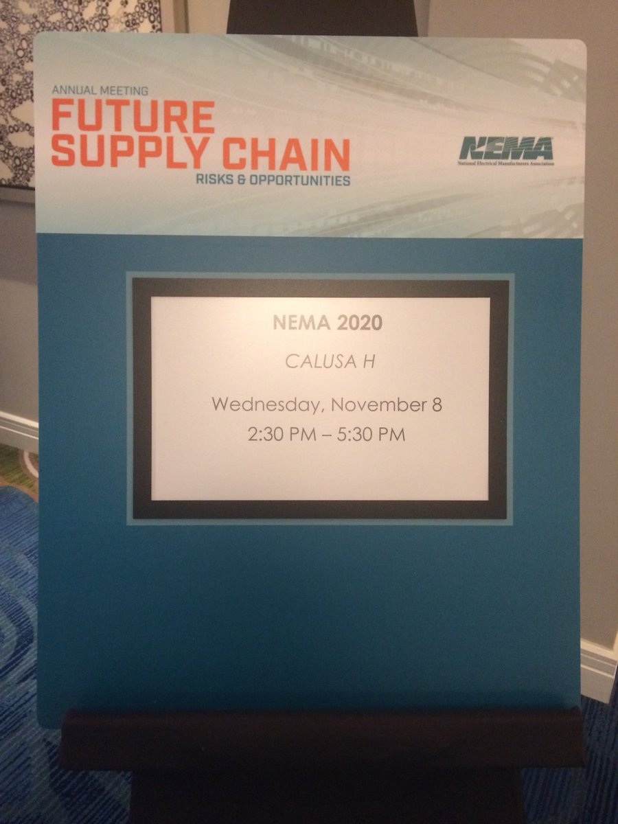 HollandNEMA's tweet photo. Day 2 at the 2017 NEMA AMM in Bonita Springs, FL. Attended 4 excellent electrical industry meetings today. #AMM17 https://t.co/e3H6SwWwiU