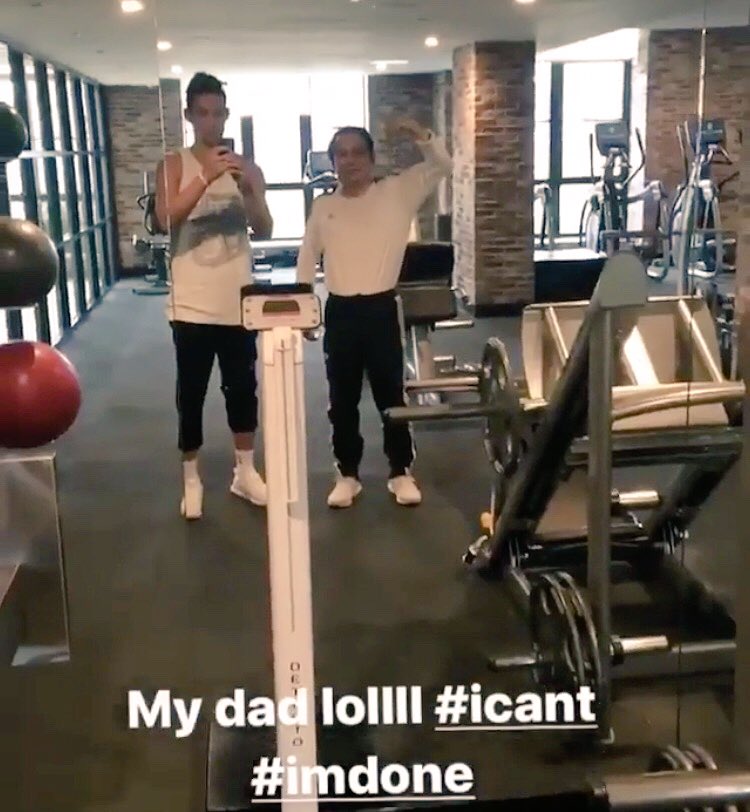 themamajane's tweet photo. Happy to see Jeremy starting to work out. Papa Lin is his workout buddy!
#LinStrong
#YouAreNotDone
#PrayForJLin
#PapaLin https://t.co/dada9qMpDE