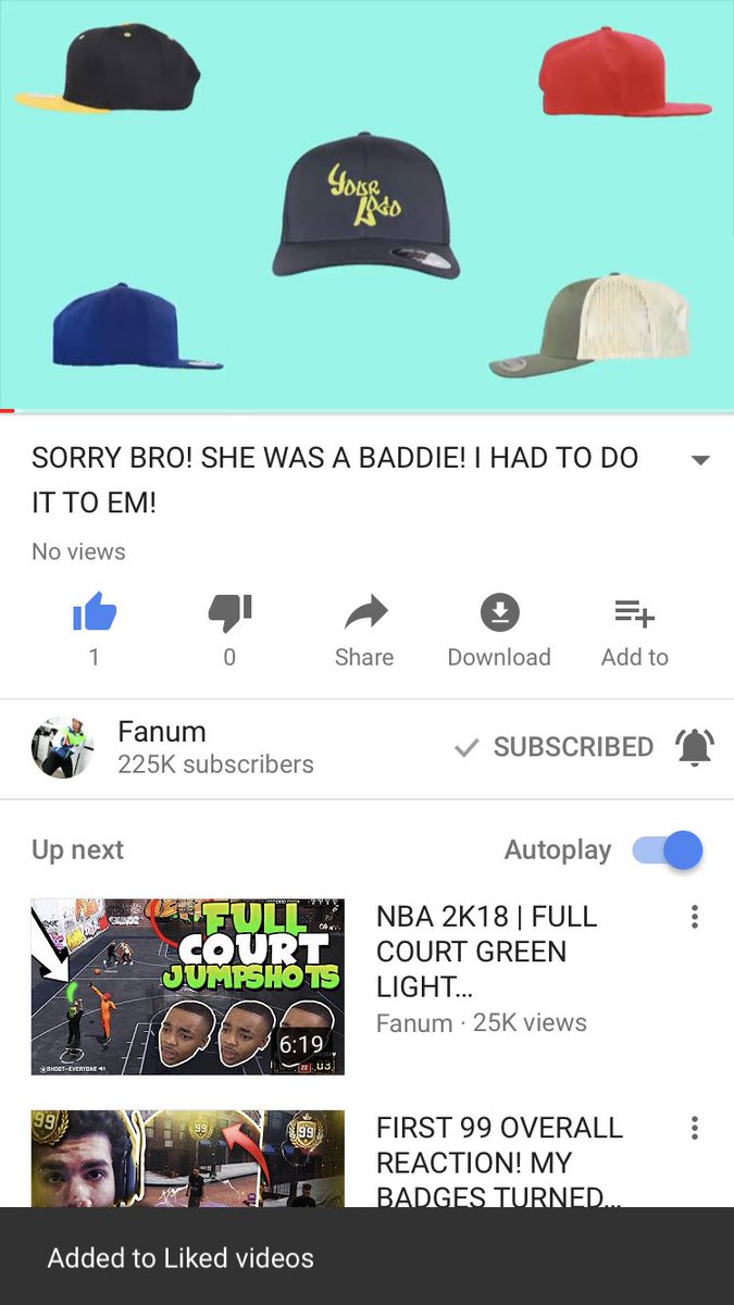 SnagYew_'s tweet image. First like @FanumTV