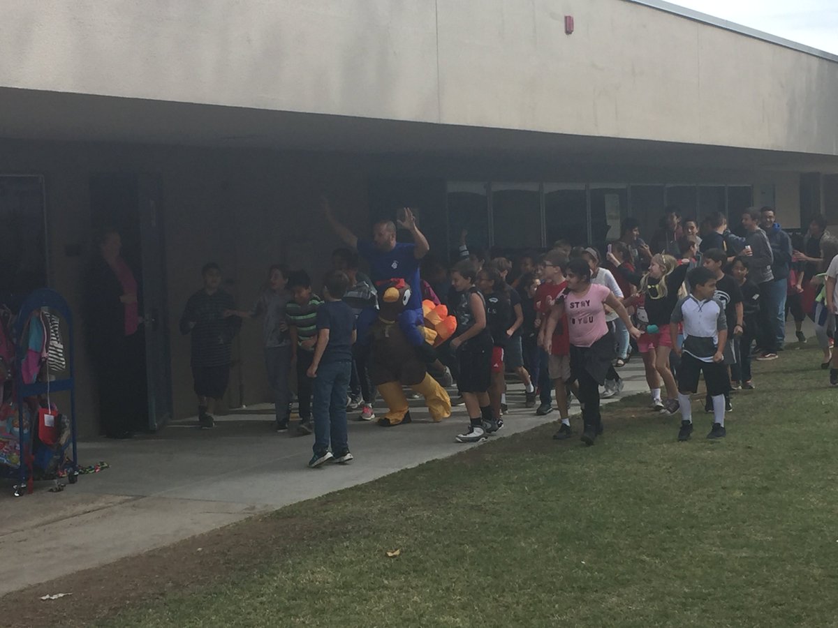 Turkey Trot is tomorrow!!! This turkey was on the loose today at CH. <a href="/SSDKristin/">Kristin Baranski, Ed.D</a>