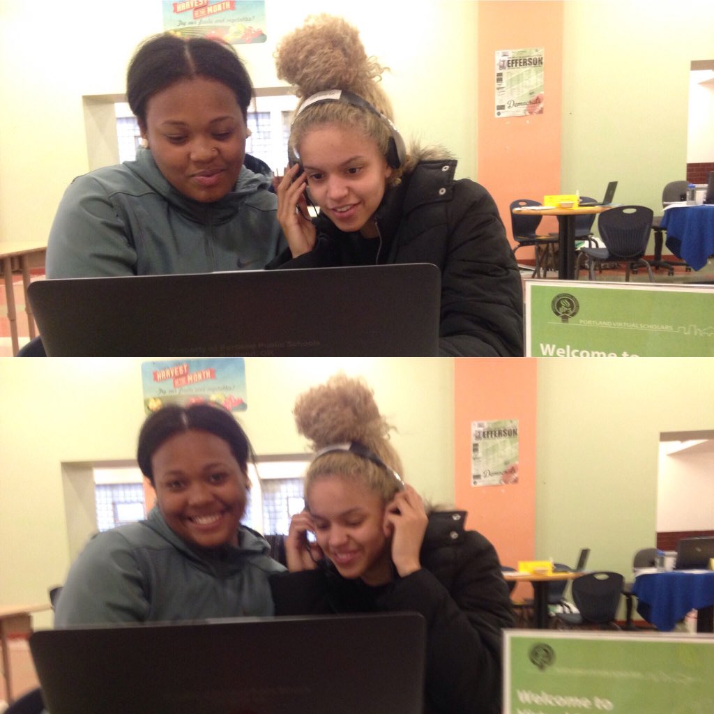 VirtualScholars's tweet photo. @PPSConnect @ElizabethTEllis @HartelFacts @susieqpps @Super_GGuerrero @QuakerSpirit @ITPPS @actionhero @mattteachermatt @semclaw supporting students at #JeffersonHighSchool who are wondering about #VirtualScholars!! https://t.co/Cw1xTRCFlV