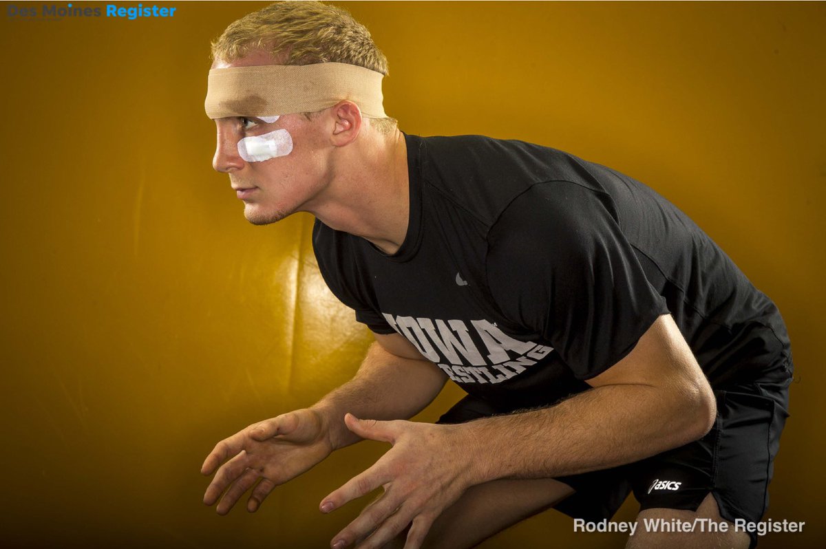 rodneywhite's tweet photo. .@Hawks_Wrestling media day @DMRegister #hawkcentral https://t.co/F6A1d35h3p https://t.co/KW89ugp11v