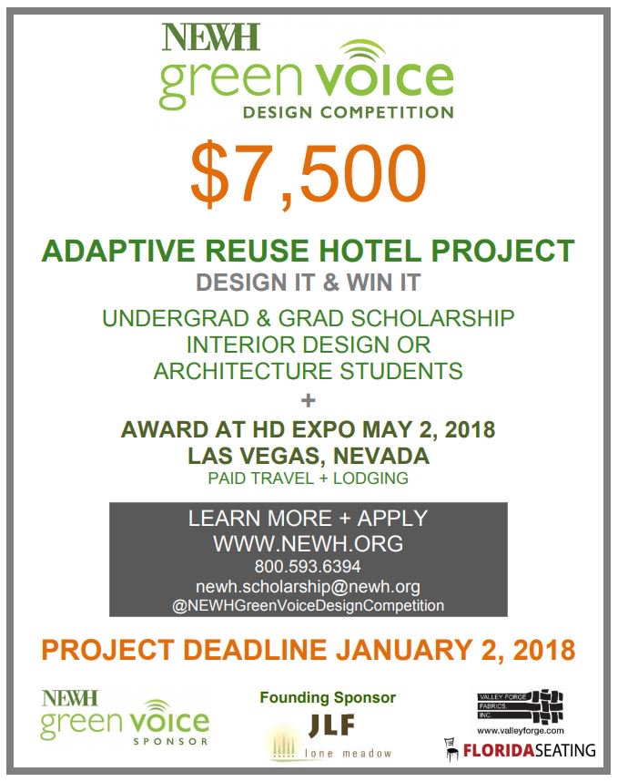 uclaxarcid's tweet photo. Another #scholarship opportunity through #NEWH!  Click below for more information.

https://t.co/nb0bnJvXki

#InteriorDesign #InteriorArchitecture #UCLAExtension https://t.co/uIVrdivNvI