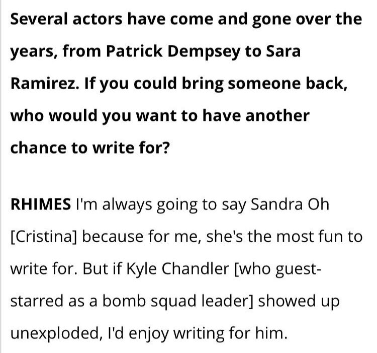 ghingskiefull's tweet photo. Please bring her back!@IamSandraOh 
Love you @shondarhimes 😘😘 https://t.co/9c5C4jYNad
