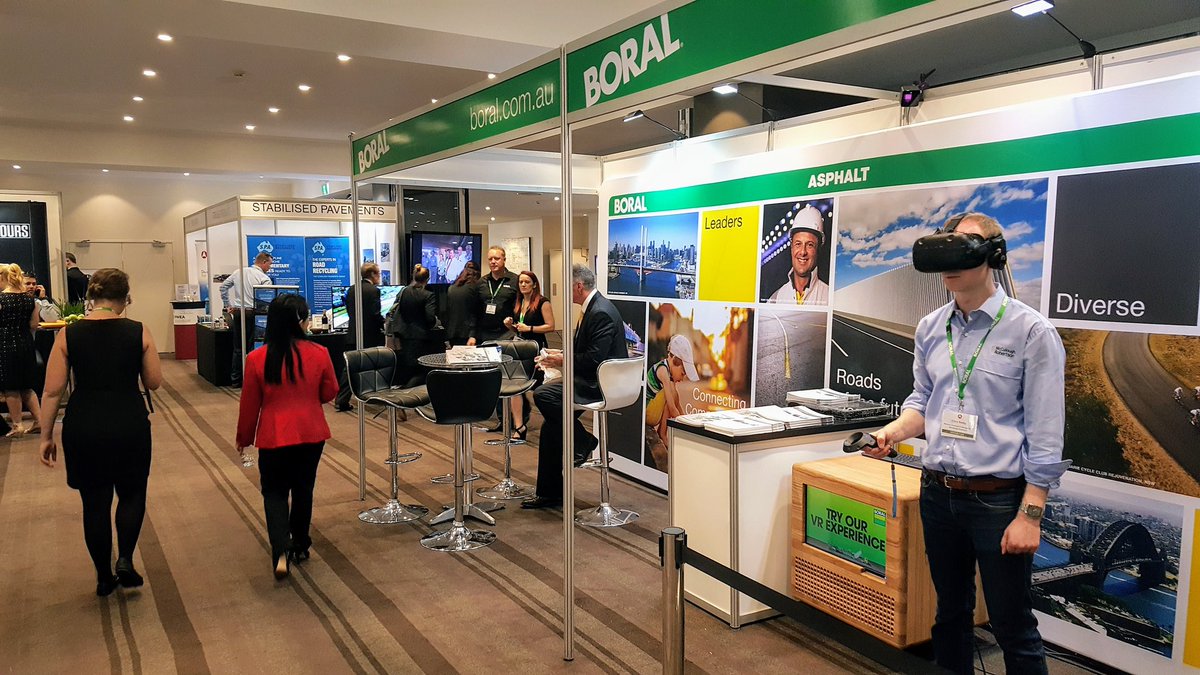 360Activate's tweet photo. We're here at the 2017 @IPWEA conference in Hunter Valley, NSW! Come swing by and have a go at our immersive BORAL #VR experience! https://t.co/VQVjgrNba4