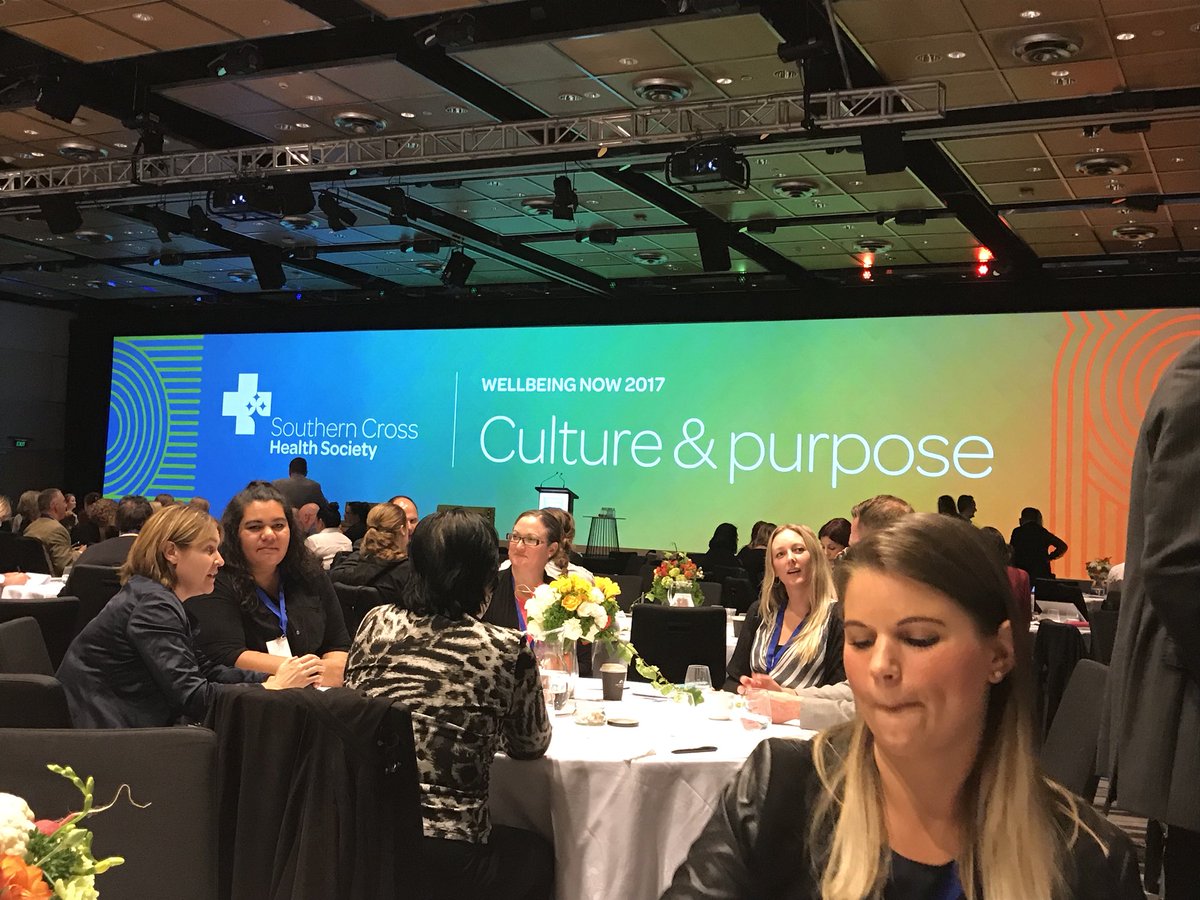 SimoneWadham's tweet photo. Sneaky photo while no speakers up #WellbeingNow https://t.co/xjhqYDynG8