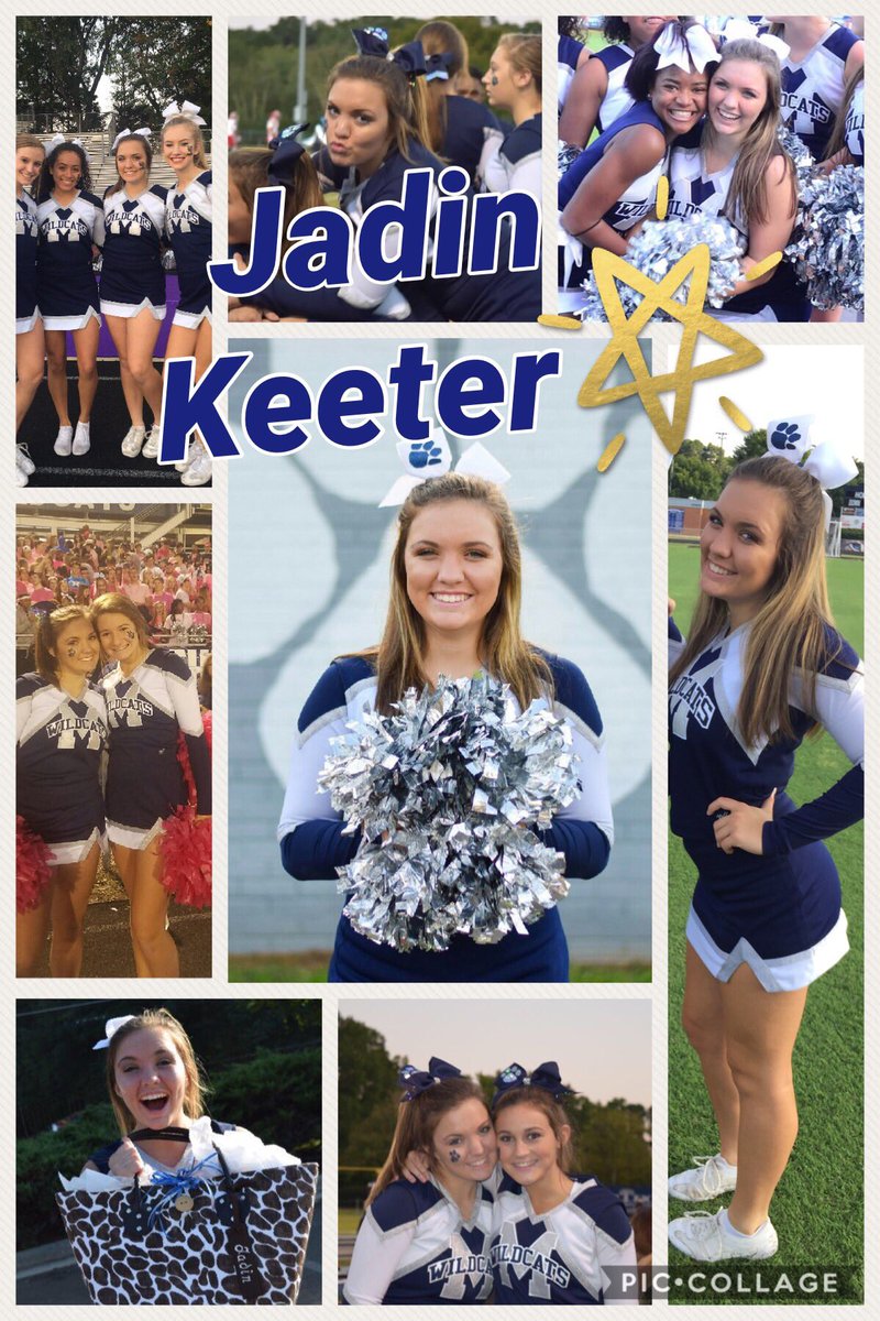 MHSVarJVCheer's tweet photo. 🐾🌟 Next spotlight is our energetic cutie @JadinKeeter Friend to all ❤️ Class of '19 #MeetYourVarsityCheerleaders https://t.co/wPU0UOZ0oO