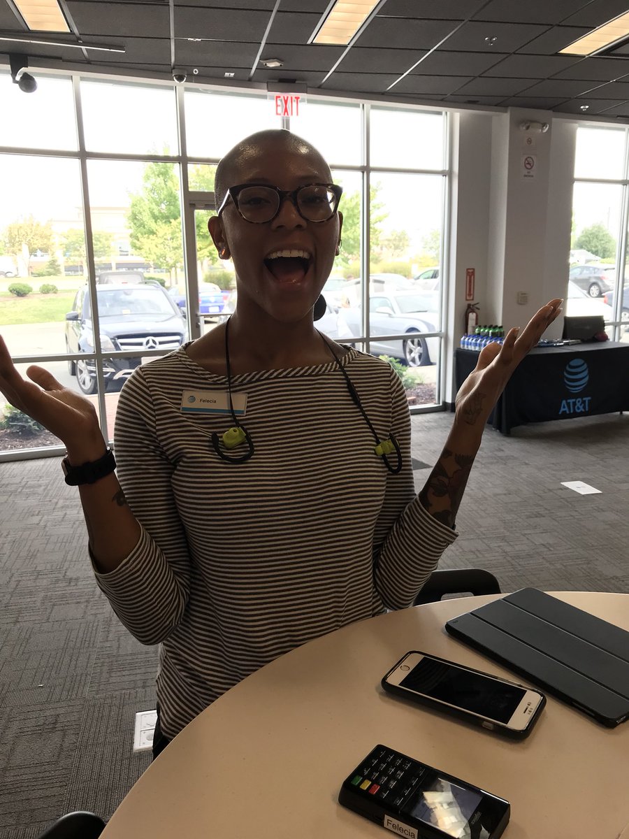 shortpump_squad's tweet photo. Now Felecia wants in on the action.  Dtv premium for Felecia!!!! @DaleB1 @404girl #RVAVikings https://t.co/d34BgwsBYa