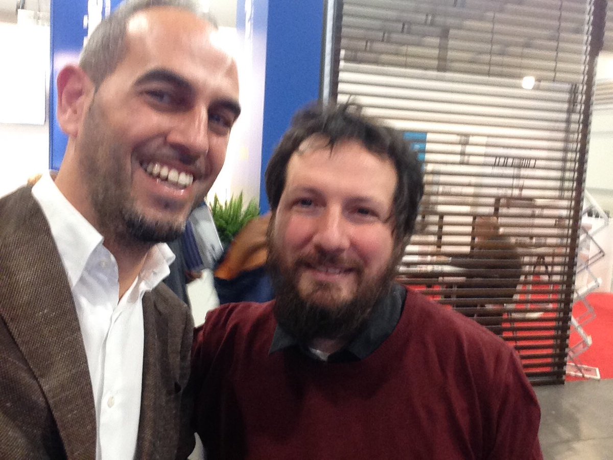 tiziano_zarra's tweet photo. XXI edition of @Ecomondo. #SEED ResearchGroup- @DICIVUnisa @UniSalerno is present!Was a pleasure to meet @Giangidegennaro #friend/colleague https://t.co/VdxAt4CPbP