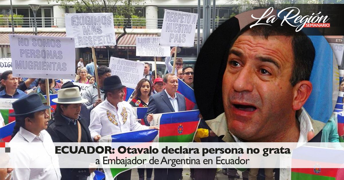 PasseriniOk's tweet photo. @ljuez_Ecuador no es más embajador por tratar despectivamente a los ecuatorianos.
Y si lo mandan a hacer coaching con la #ChetaDeNordelta ? https://t.co/PtbWM6DGc6