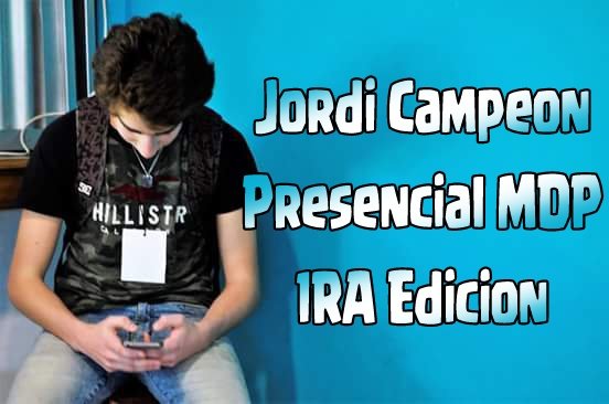PupiRoyale_'s tweet photo. Felicitaciones @Jordielpijudo Campeón del @Presencial_MDP #1RaEdicion https://t.co/mD0BlD8IEa