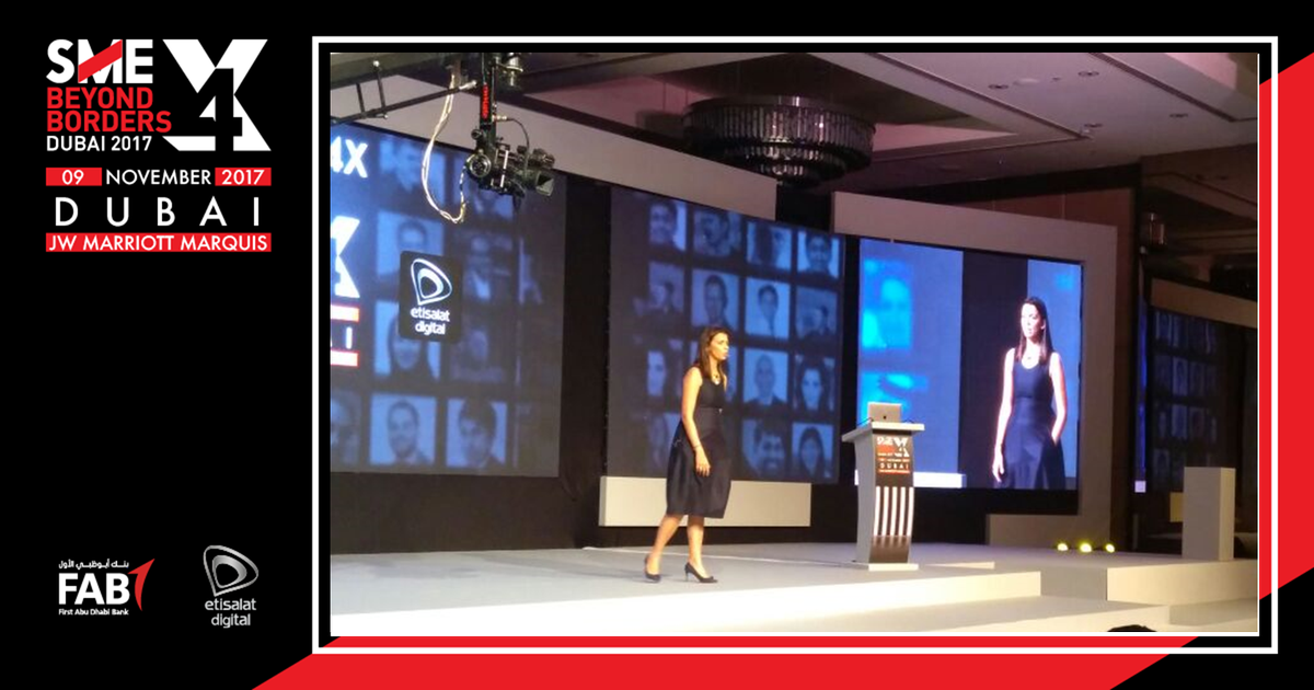 SME10x's tweet photo. #OpeningSession CPI Business Co-Founder and COO Gina OHara talks about how organisations should stick to their value systems.
#SME4X #FutureTrends #startups #SMEBeyondBorders #SMEAdvisorME  #SMEDubai #SMEBeyondBorders2017
@FABConnects | @EtisalatDigital https://t.co/V6sYWXrvcP