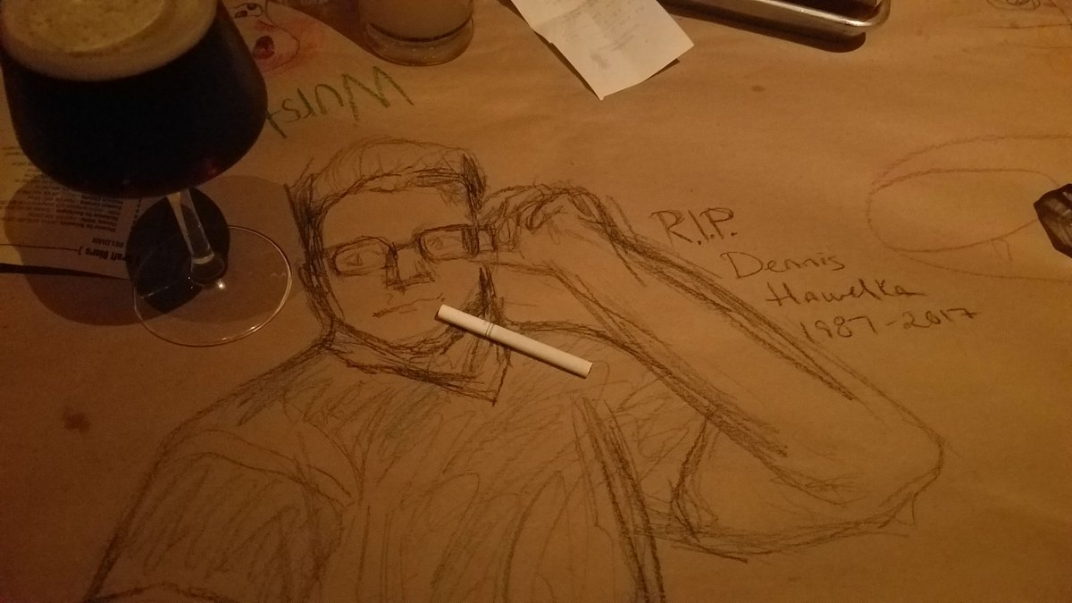 WheresLotus's tweet photo. Here's to you asshole. You left before I could lecture you for the 100th time. https://t.co/YxmUePfUVT