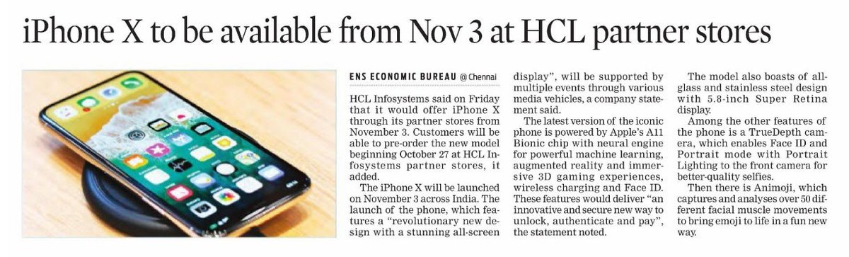 HCL Infosystems tweet media