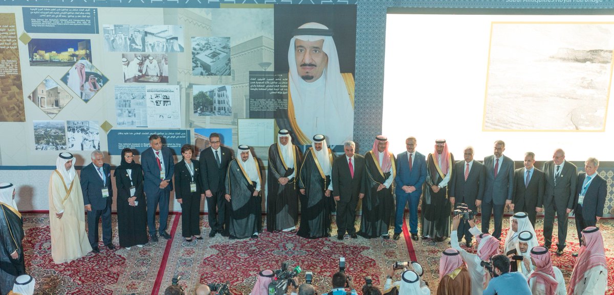 SCTAEN's tweet photo. #Sultan_bin_Salman : #1ST_Saudi_Archeology_Convention is consistent with the universality of this homeland that enjoys special attention of #King_Salman bin Abdul Aziz as the man of history and man of heritage, and the first supporter of the Kingdom’s #heritage https://t.co/M1qQDBJxmd