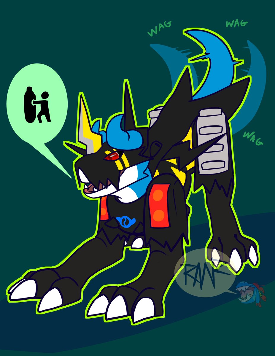 madamcandycorn's tweet image. Well? Don't just sit there, help them get stronger!
#raidramon #digimon