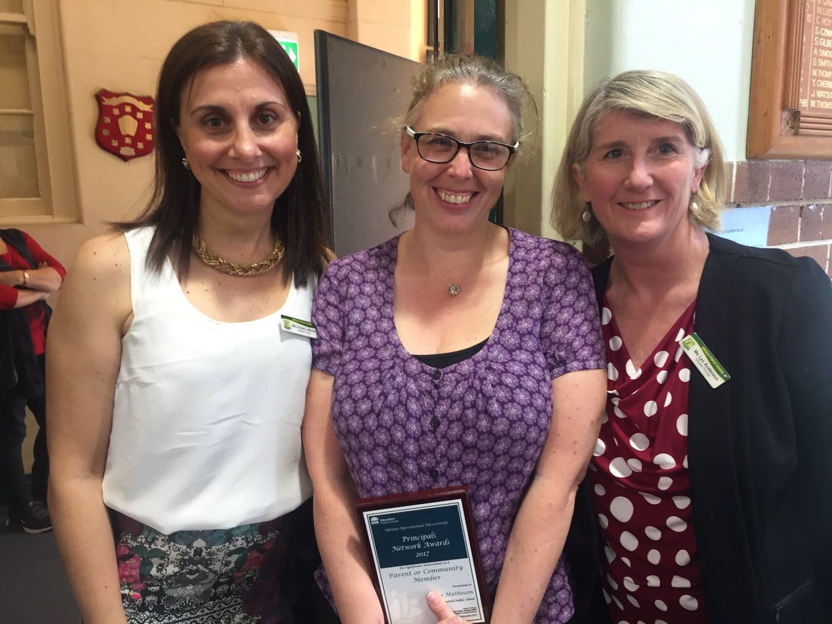 Congratulations Ali Matheson on your Public Education Excellence Award!