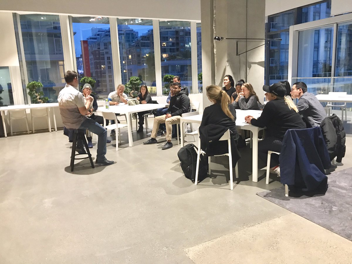 Big thanks @BrainStationYVR for spending the afternoon with us! We love connecting with members of the #YVRtech scene. #lifeatBench