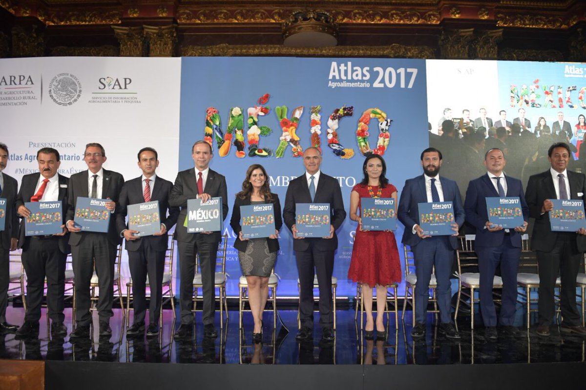 ppcalzada's tweet image. En equipo con @SIAP_SAGARPA presentamos el Atlas Agroalimentario 2017, herramienta base para entender el potencial agroalimentario de México