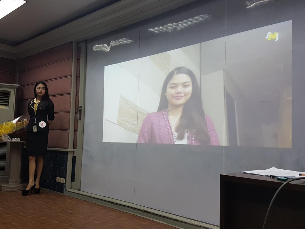 USTCBASC's tweet photo. Last but definitely not the least, we have Angela Peradilla from 3M2 and she is one with empowering sexually harassed and abused women. #CYAA2018 #Incandescent2018 https://t.co/kfVoHDZct6
