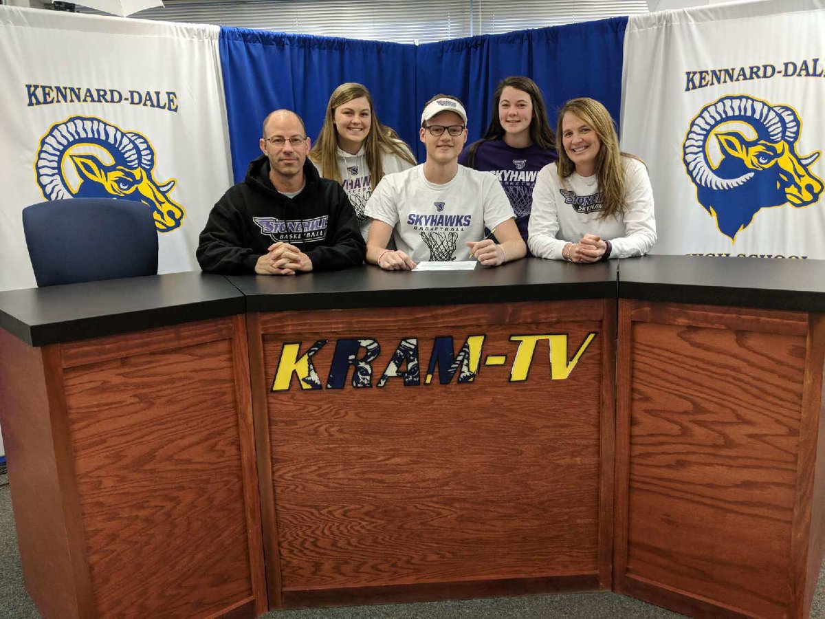 Congratulations to <a href="/adamfreese13/">Adam Freese</a> for signing to play basketball at StoneHill College. Extremely proud of your hard work!!!