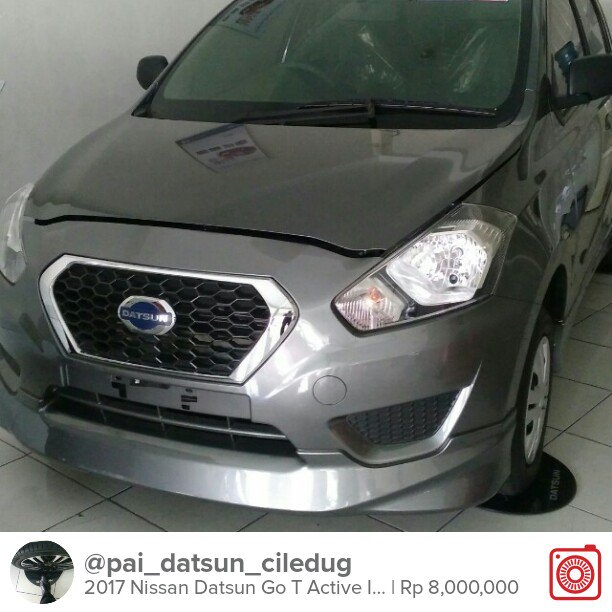 pai_datsun's tweet photo. Menjual 2017 Nissan Datsun Go T Active IMG... Rp 8,000,000 https://t.co/MSz0NKYbhK #carousell @carousell_id https://t.co/2YSfA7rJyl