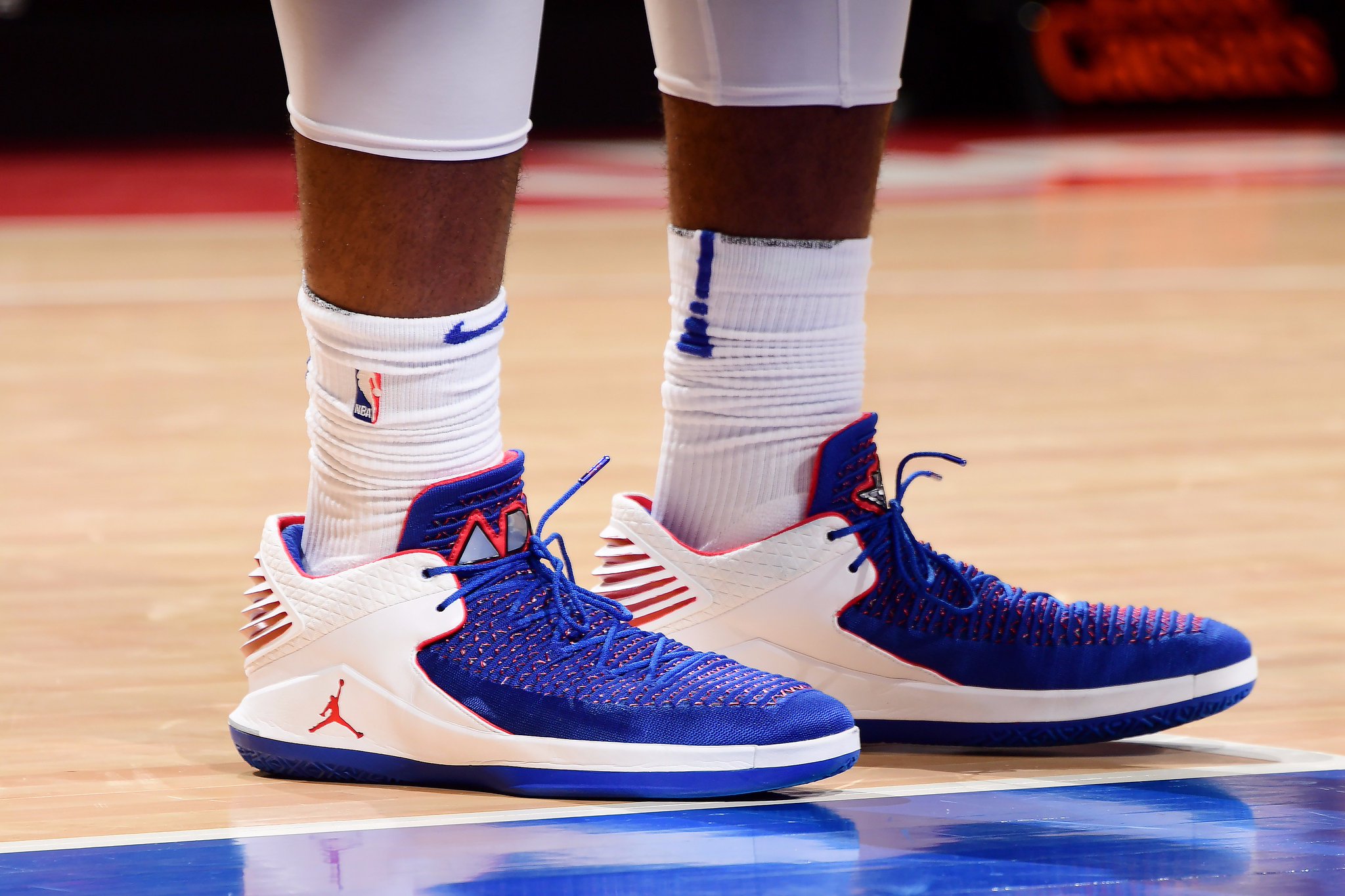 NBA Kicks: Andre Drummond rocks OG Air Jordan 14 “Oxidized Green