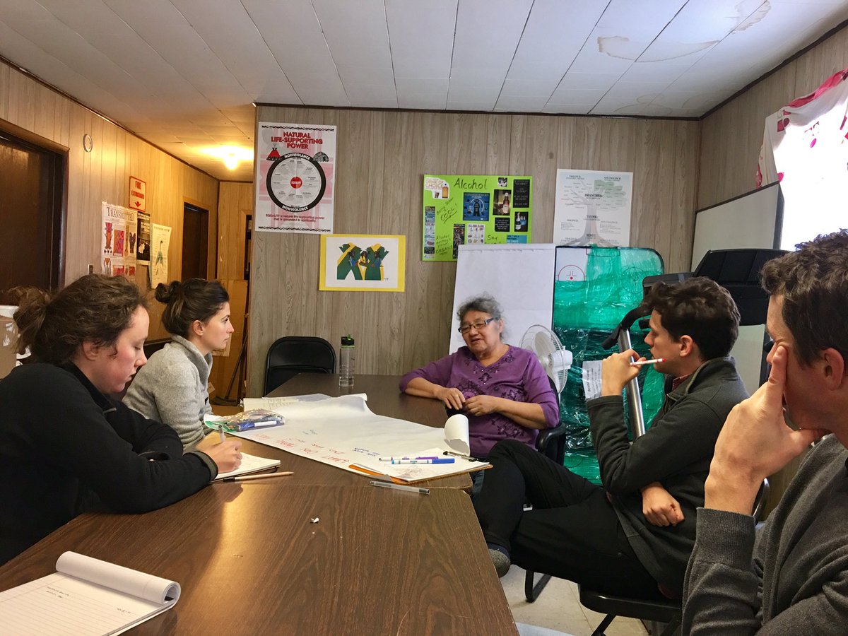 Mikem32011's tweet photo. Bearskin Lake members leading the way in the development of a housing policy. Community driven initiatives are key in achieving a sustainable process #FirstNationHousing #HealthyHomes https://t.co/SAvxsWvIw5