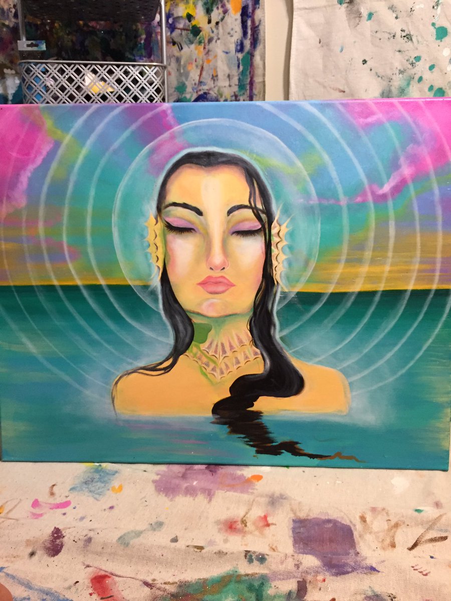 DanniSo_Lovable's tweet photo. Aquatic vibes 🎨 https://t.co/fHHAaWVdXh