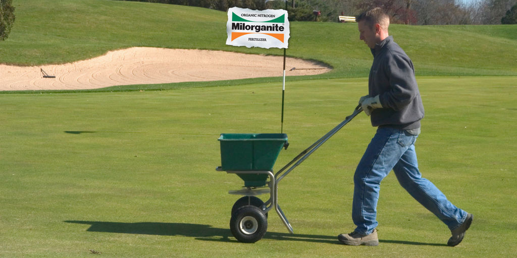 Milorganite's tweet photo. Nitrogen in Milorganite mineralizes in frozen soil. Apply now so turf is ready for uptake in spring #Golf #CoolTurf https://t.co/FSSinTn8tu https://t.co/SIy7JdUZNM
