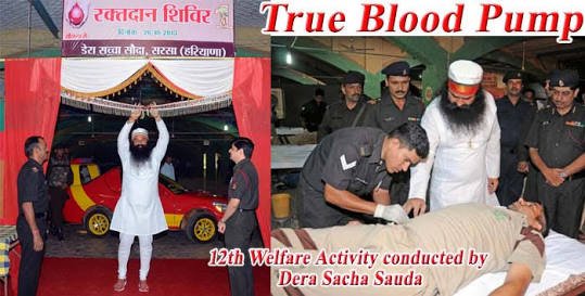 Insan8408's tweet photo. #SaintRamRahim_Initiative9
Bcoz Of True Guidelines Of @Gurmeetramrahim 
@derasachasauda is Called True Blood Pump https://t.co/1PiJEJBEPG