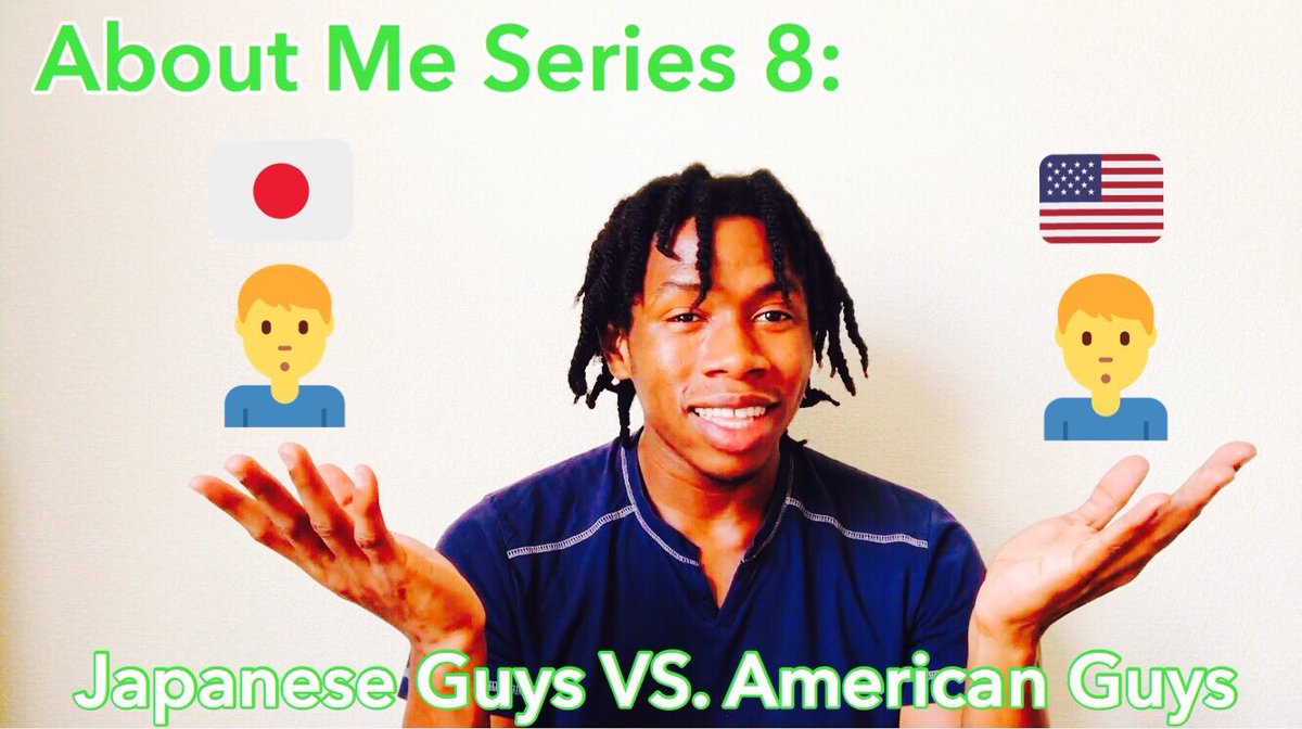 Visual_lyGreg's tweet photo. In my latest video I’ve noted some differences I’ve found between American and Japanese guys, have you noticed any differences? New video up on my channel ~> https://t.co/bYosIUWAL0 #americanguys #japaneseguys https://t.co/StjWeGPbsU