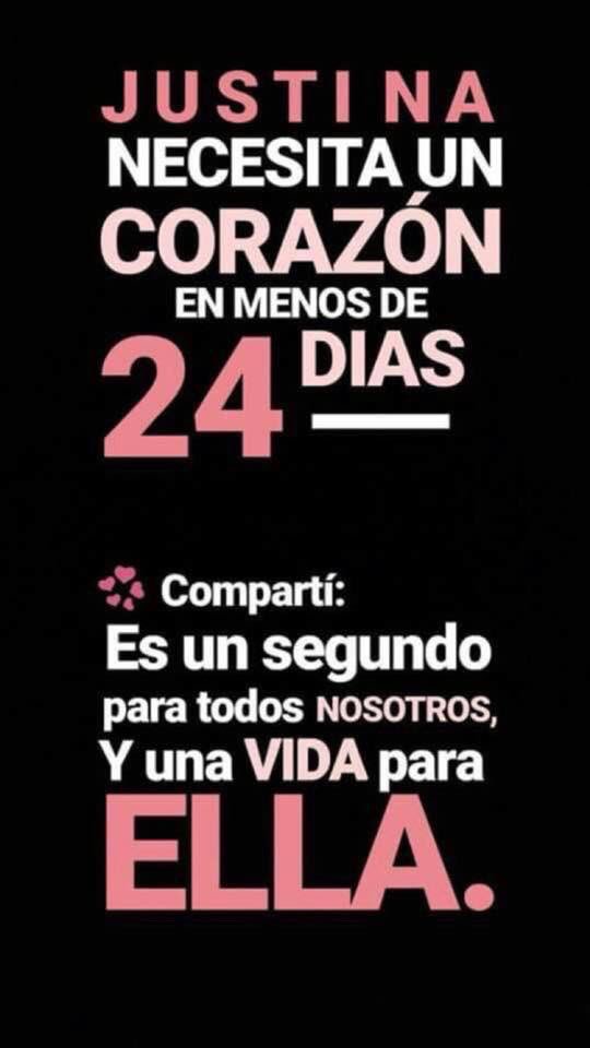 FDoficial's tweet photo. #UnCorazonParaJustina RT
Si difundimos llega a mas personas, y son mas chances para Justina. https://t.co/w06MqVy3eB