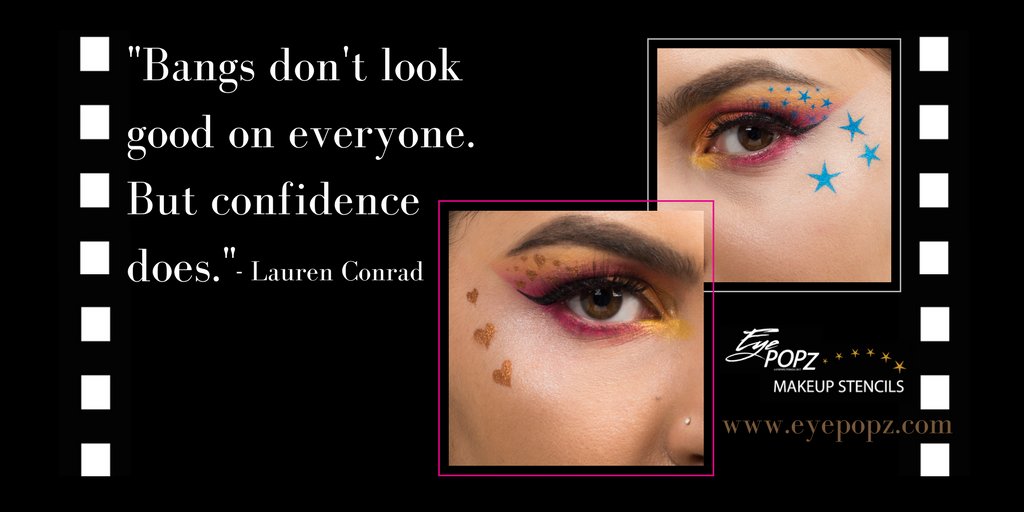 EyePopz's tweet photo. #Confidence looks good on everyone... So does the right #makeup look. Try something fresh, unique and fun: https://t.co/mQ8NIGRXkW ❤ https://t.co/j6IZCJvrii