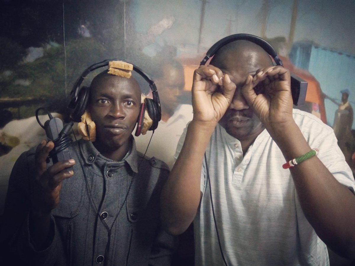 GhettoRadio895's tweet photo. Good Morning ! 
Umerauka vipi ? Team #Brekko @majimajikenya @king_kafu up &amp; ready !
#EyeWitnessChallenge https://t.co/Ui9w4Plr5F