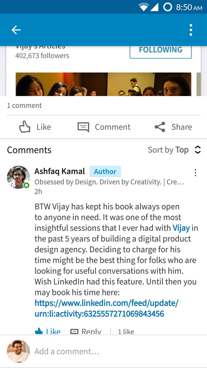 vijayanands's tweet photo. Just realizing that I've crossed a little over 50 of these 1:1 sessions. The feedback so far has been very good.

If you would like an outsider to give you some practical advice on an challenge regarding your startup, book a slot.

https://t.co/w8D1mmB2KU https://t.co/5Nhhn3xlFy
