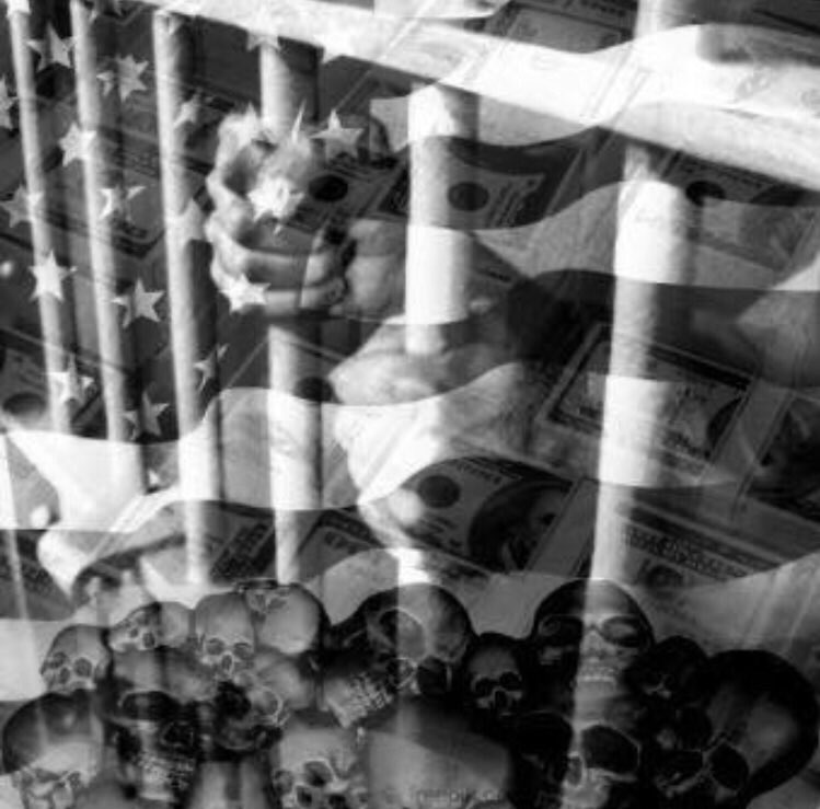 AntiNeoLibBot's tweet image. I pledge resistance to the flag of the politicians of America and to the destruction for which they stand, one party that loves money, indefensible, a police state, and justice for the few.