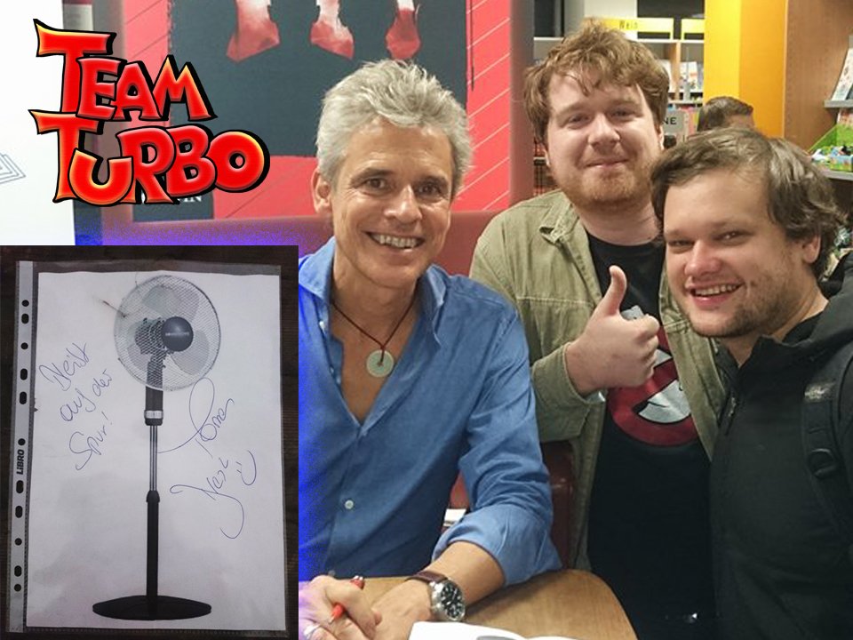 Tim_Turbo_'s tweet photo. Guggt ma, wen wir heut getroffen haben. Thanks @_ThomasBrezina_ , vor allem fürs tolle Ventilator-Autrogramm. <3
#Thomasbrezina #Tomturbo #Knickerbocker #Knickerbockerbande #Timturbo #Teamturbo https://t.co/Q0pcHfsakv