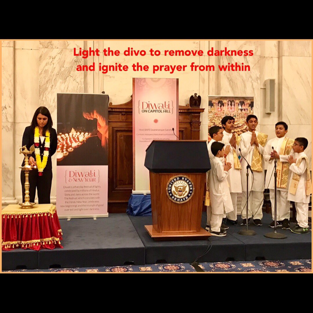 jitanjpatel's tweet photo. Celebrating #diwali on Capitol Hill with members of the congress and community leaders from across the USA #CapitolHillDiwali2017 #bapsdiwali #dc https://t.co/y3XYt6YBoe