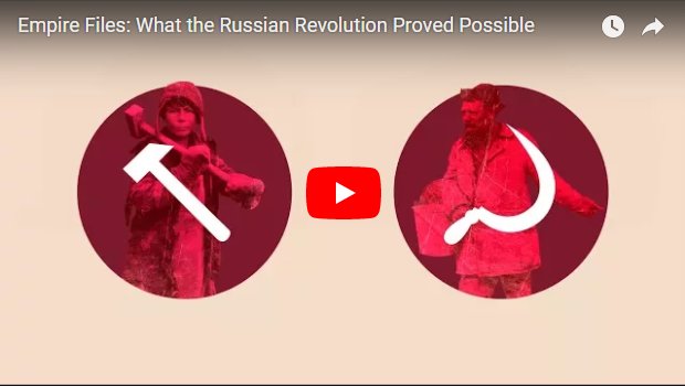 pslnational's tweet photo. Brian Becker of the PSL is interviewed by Abby Martin on The Empire Files. The PSL’s new book “Storming the Gates: How the #RussianRevolution Changed the World” - view interview here: https://t.co/HJtIsURo8t https://t.co/nj4eDnF14B