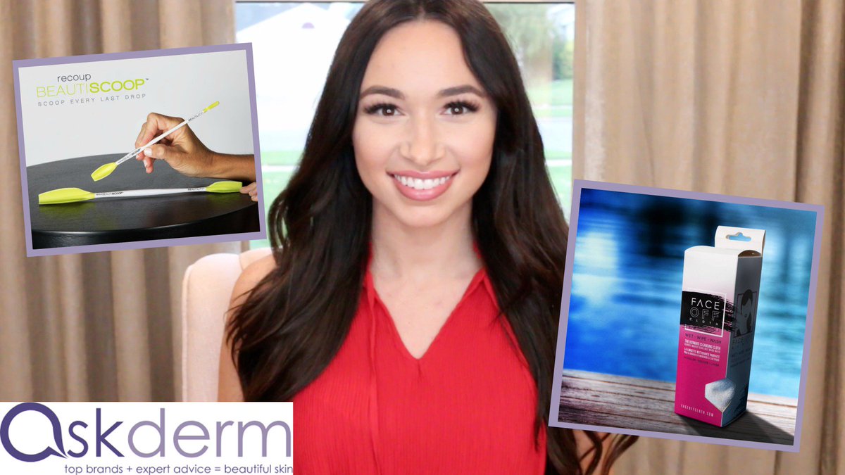 askderm's tweet image. Beautility Beautiscoops and FaceOff Cleansing Cloths Tutorial! 💜 #askderm #skincare #skincareessentials #nomakeupneeded #skincarerecommendations

Watch here: ➡️bit.ly/2AlS5nc

Beautility Beautiscoops: bit.ly/2hV0uqX
FaceOff: bit.ly/2AwG8vY