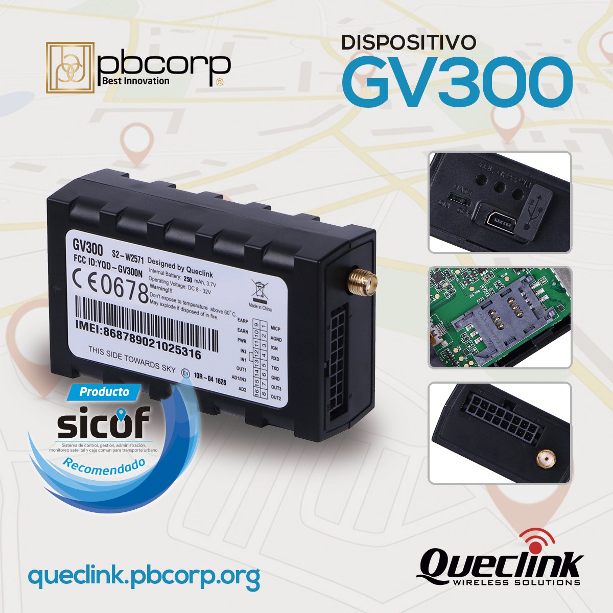 pbcorp_sa's tweet photo. En #Pbcorp podrás adquirir el dispositivo #Queclink #GV300 diseñado para una amplia variedad de aplicaciones de seguimiento de flota, especializado para monitoreos de transporte público y sobre todo una larga duración de la batería. 🚌🚚🚙 https://t.co/hY1EOeNK7q https://t.co/G3u69IGF6K