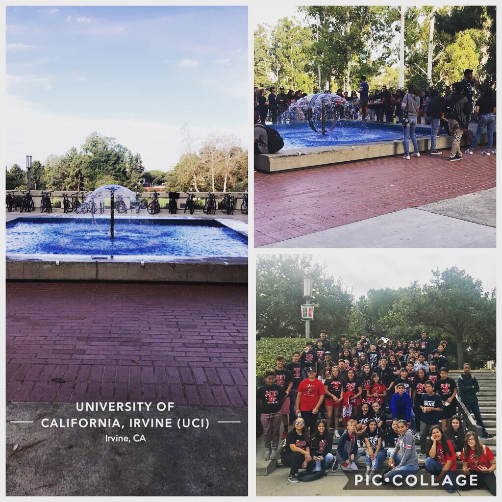 MsGonzalezCms's tweet photo. A successful field trip to UCI. 🐻 https://t.co/PG4OQ94txu