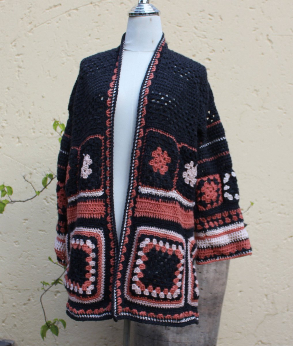 kennainafrica's tweet photo. Granny square crochet jacket , Crochet Boho jacket , Womens jacket , Lo… https://t.co/FFvhcghW6S #Etsy #OoakJacket https://t.co/8o2pLkAEVk